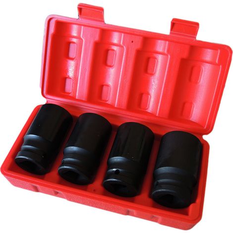 SET BUSSOLE 4 PZ 3/4 ESAGONALI IMPATTO 30 - 36 MM GRANDI GIGANTI CAMION (1/3)