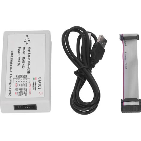 Émulateur de débogage ABS avec boîtier, outil compatible pour appareils 1,8V 2,5V et 3,3V (1/5)