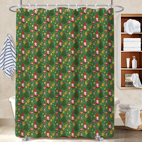 Rideau polyester pour douche 180x180 original voile de douche pour cabine de douche (1/5)