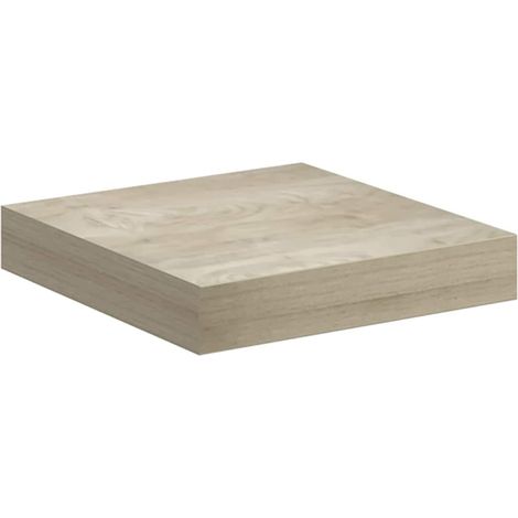 Maison Exclusive - Schwebendes Wandregal Eichefarben 23x23,5x3,8
