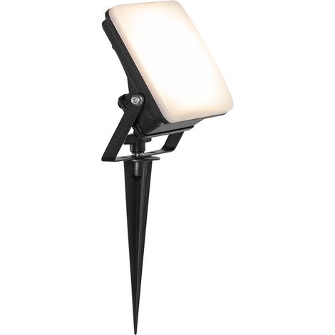 Smart Spotlight Black 12.8 cm Incl. LED IP65 with Ground Spike - Ruud