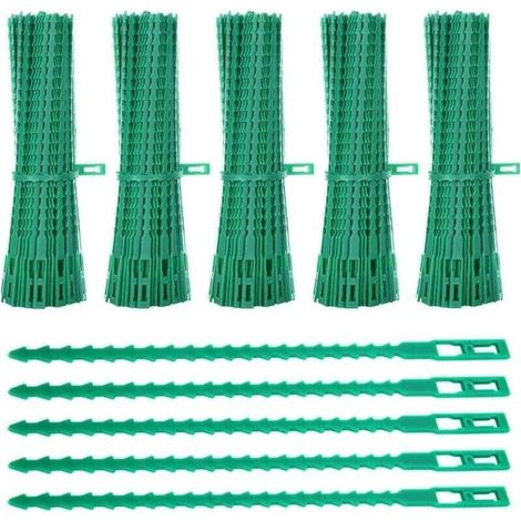 Set of 600 plant ties, 23cm adjustable garden ties, flexible plastic cable ties for the garden, tomato ties to help support plants (1/4)