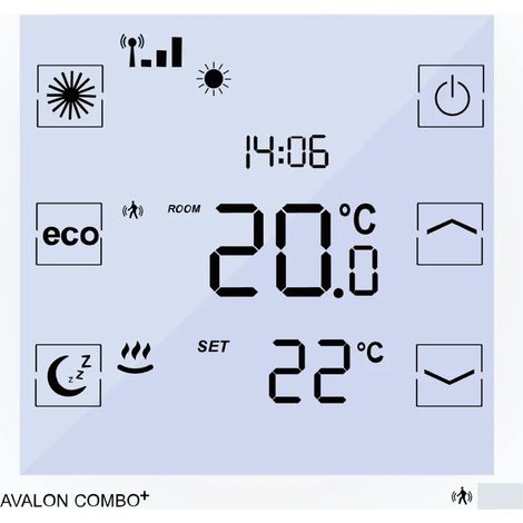 blossom-ic Termostato ambiente radio Avalon Combo+, ACPT-3982