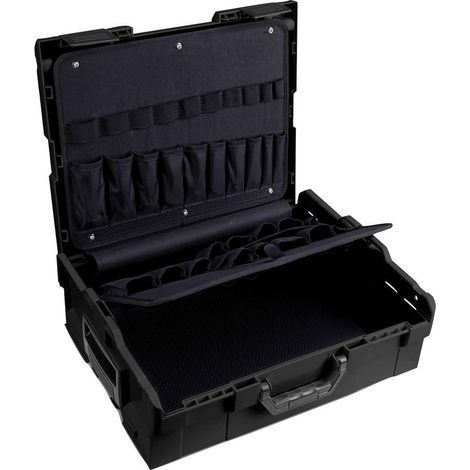 Sortimo L-BOXX 136 FG maletín negro resistente de ABS