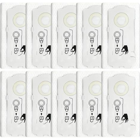 204308 Packung mit 10 Staubbeuteln für Festool CT Mini, CT Mini I, CT MIDI und CT MIDI I, hergestellt ab 2019 – Staubabsauggeräte vom Typ CT MIDI-2 (1/5)