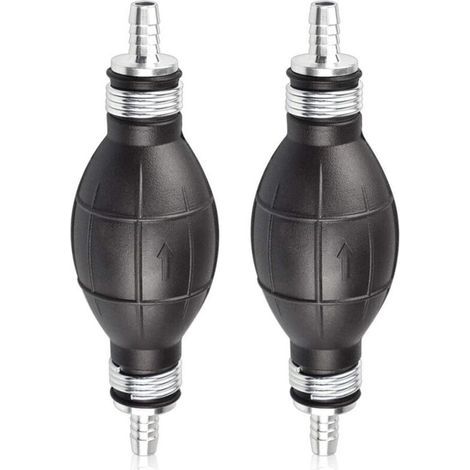 Pompe manuà essence 8mm – Caoutchouc haute résistance – Poire d'amorçage pour véhicules et bateaux – Transfert rapide de liquides (1/5)