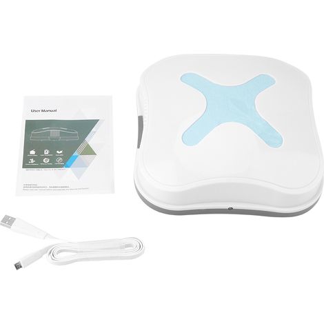 Aspirateur Robot Mini - Rechargeable USB - Pour Sols Plats Bois Marbre - Faible Bruit 60-80 dB - Corps Aminci - 1 Pièce (1/5)