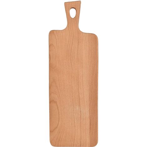 1 Planche à découper, bois de jujubier, manche ergonomique, bois massif, sans peinture, rangement mural, cuisine (1/5)