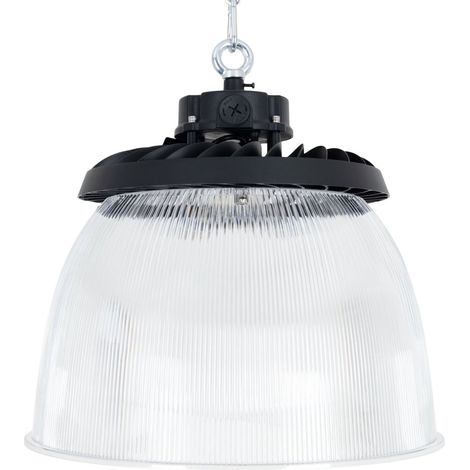 Difusor Lumínico De Policarbonato Para Campana LED Industrial