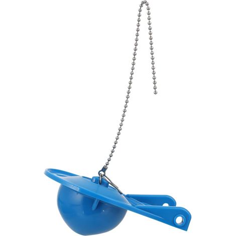 Clapet de Toilette 3 Pouces en Pvc Bleu (1/5)