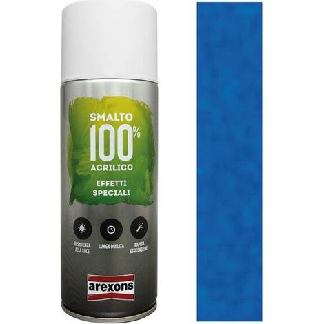 6 x SMALTO SPRAY DIAMANTATO BLU 3707
