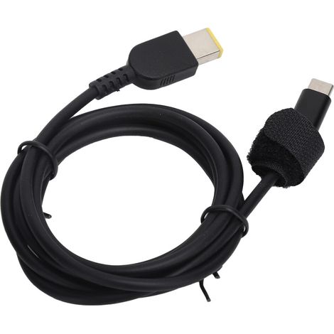 Cable de carga sensible a la presión, compatible con lápices ópticos recargables, admite carga rápida, carcasa de aleación de aluminio, apto para portátiles con conectores cuadrados, duradero y resist (1/3)