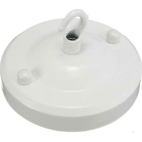Support de rosace de plafond vintage, plaque de fixation pour lustre, lampe, luminaire de plafond, lot de 2 (1/2)