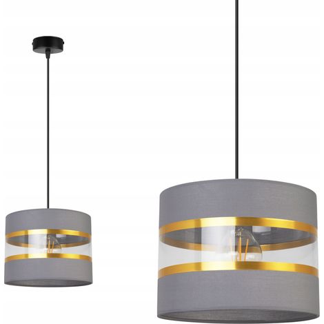 LAMPADAIRE SUSPENDU LUSTRE ABAT-JOUR MODERNE (1/5)