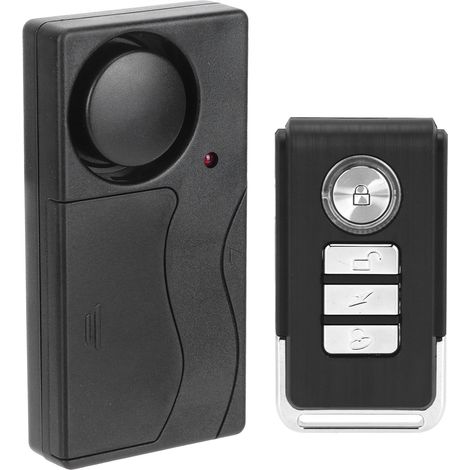 Alarme vibrante sans fil LY-04R avec télécommande et sensibilité réglable pour vélo (1/5)