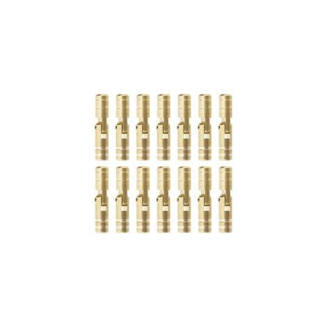 30pcs Charnières Dissimulées en Laiton Cylindre Charnière Fixe Cachée Cylindrique Meubles Charnière Cachée pour Bricolage Artisanat Boîtes à Bijoux Coffrets Cadeaux (1/5)
