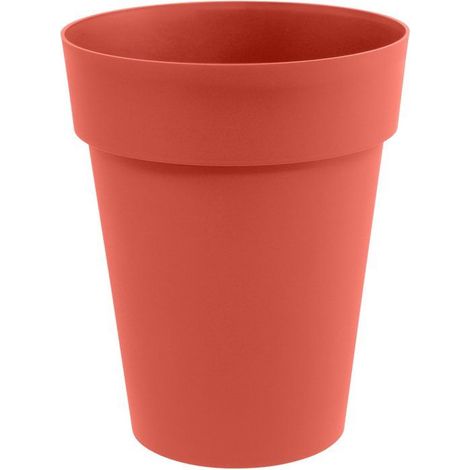 Pot de fleur rond EDA Toscane Ø44 x H53 cm 50 L Orange terre battue (1/2)