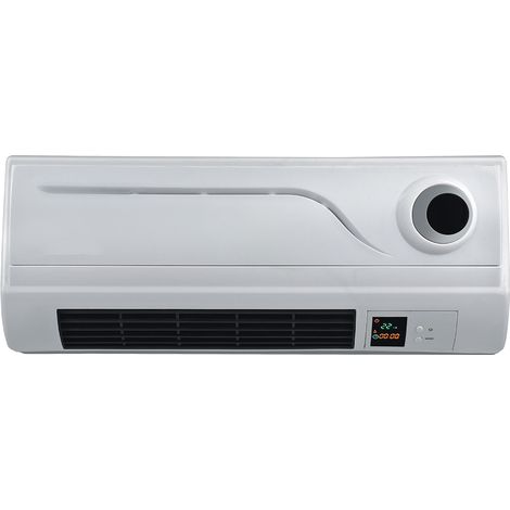 Termoventilatore da Parete 2000w elettrica tipo condizionatore a muro aria calda termoconvettore stufa Alta Efficienza Energetica con Telecomando (1/4)