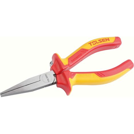 Pince coupante isolée à mâchoires larges VDEline Premium, 160 mm, acier au chrome-vanadium, 1000 V, mâchoires dentelées, certifiée VDE/GS, conforme à la norme EN 60900, poignée antidérapante bi-matièr (1/4)