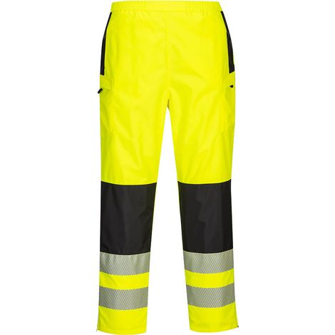 Pantalón de lluvia para mujer PW3 Hi-Vis Amarillo/Negro XL - ES(46-48) - UK(36-38)