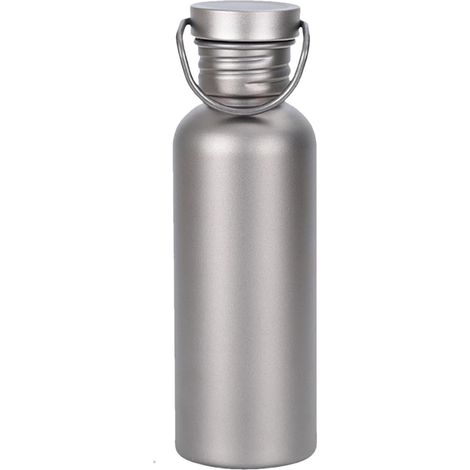 Bouteille de sport en titane, bouteille en titane portable -