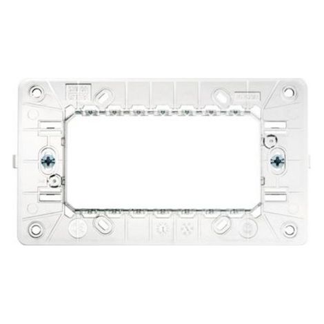 Urmet Simon Nea Supporto ribassato 4 moduli - 10704N
