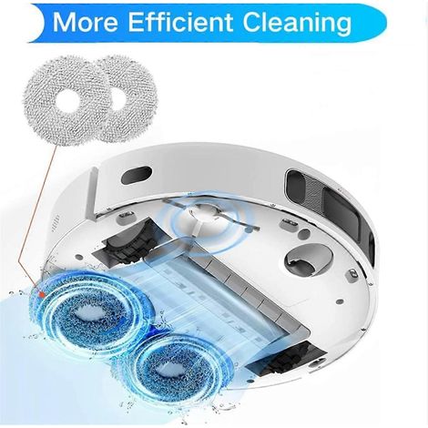 Pour aspirateur robot Xiaomi Mijia : brosse, lingette de nettoyage, filtre HEPA et sac à poussière (1/5)