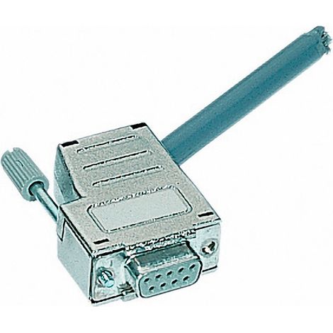 HARTING 09 67 015 0435 09670150435 D-SUB Gehäuse Polzahl: 15 Kunststoff, metallisiert 180 °, 45 ° Si