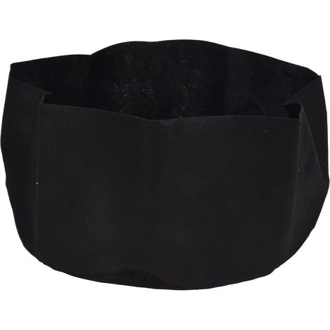 Contenant de plantation rond réutilisable en tissu non tissé, sac de culture pour plantes, idéal pour les jardins et les espaces verts. (1/3)