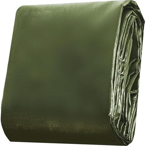 Tarpaulin Waterproof Cover with Eyelets Tear Resistant for Garden Furniture Pool Trampoline (1/5)