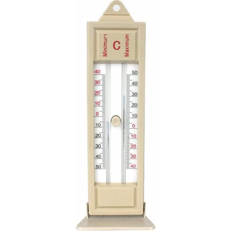 Alovez – Thermomètre extérieur numérique pour serre – Enregistrement max-min – Dimensions 230 x 85 x 20 mm – Verre et plastique durable