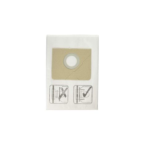 Sachet filtrant non tissé 35L – Lot de 5 sacs pour aspirateurs Kärcher NT 20/1, NT 35/1, NT 38/1 – Classe de poussière M, résistant à la déchirure (1/8)