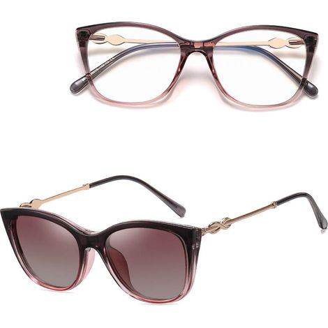 Gafas para ordenador con lentes transparentes y filtro de LUZ AZUL STL38C accesorios negros (1/5)