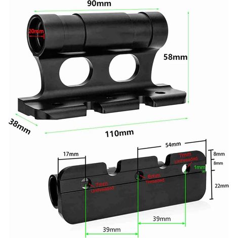Porte-vélos de toit pour voiture, en alliage d'aluminium, à axe traversant fixe, fixation sur la fourche avant, kit porte-vélos (1/5)