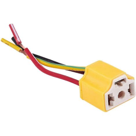 Lot de 2 douilles de phares femelles en céramique H4 9003 HB2 (1/4)