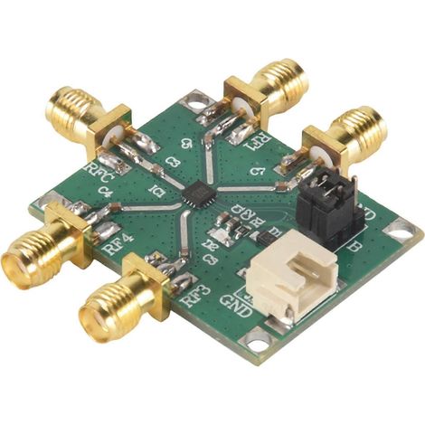 Module de commutation RF HMC7992 0,1-6 GHz, interrupteur unipolaire à quatre positions, non réfléchissant (1/5)