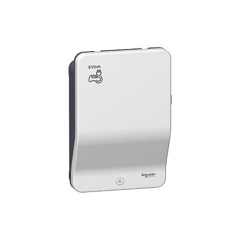 Schneider Electric – Station de recharge EVLink Wallbox Plus – 1P T2S – Mono – 16 A – 3 kW – Protection IP54 pour usage extérieur