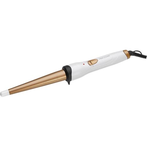 Profi-Care PC-HC 3049 Ferro arricciacapelli Bianco, Oro con ionizzazione (1/4)
