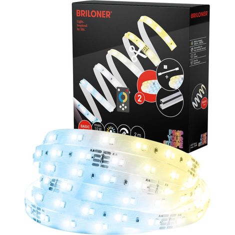 Pimp Your Stripe Starterset LED Strip 2m, CCT, Fernbedienung
