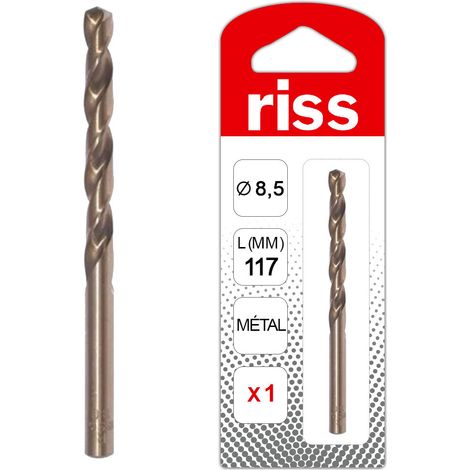 Foret Hss Cobalt 5%  8.5mm  étui - Riss (1/2)
