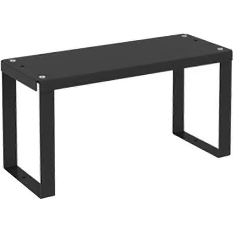 Ce support de rangement carré permet un gain de place, possède un style minimaliste et est compatible avec les plans de travail. (1/5)