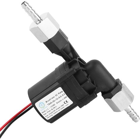 Pompes sans balais pour brassage à domicile, 12V, NPT1/2 pouces, Circulation de bière, avec connecteur, sans prise cc