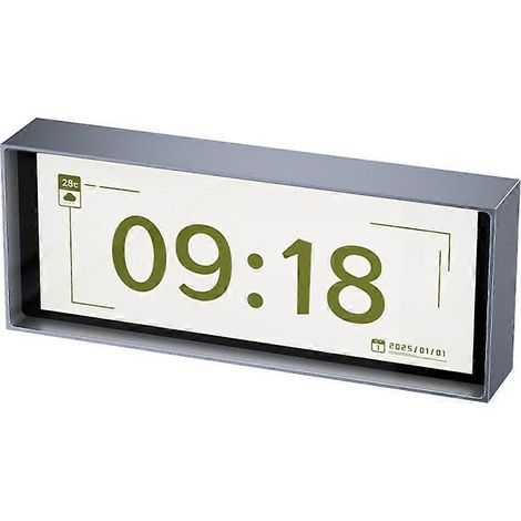 Horloge quantique RGB, horloge numérique intelligente à cadre en P, contrôle par application, écran couleur IPS, lampe de bureau gaming DIY (1/5)