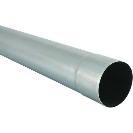 Marley Fallrohr Regenrohr Ablaufrohr titan-zink DN 80  100 cm Länge