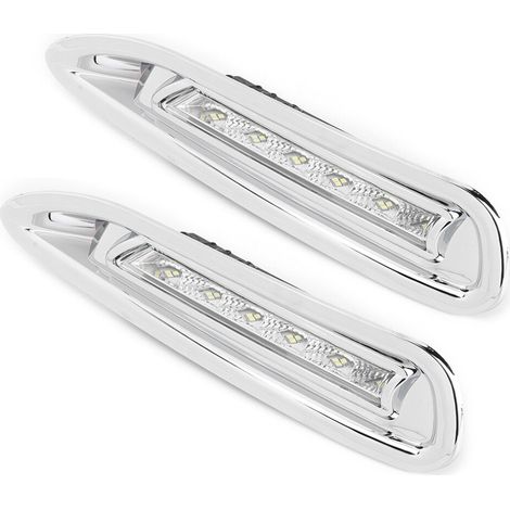 Luces diurnas LED de 12 V aptas para modelos Mazda 6 de 2009 a 2013, temperatura de color de 6000-6700 K.