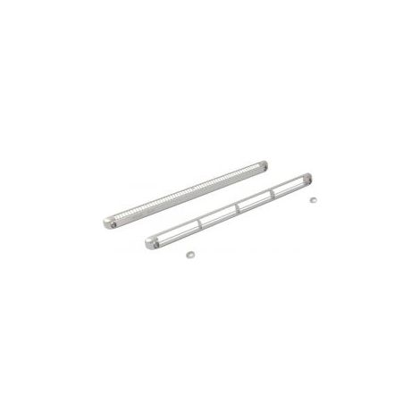 Set Doppelregler + Deflektor + Schraubenabdeckung + Schrauben 30m³ NICOLL - Edelstahl F9 - 1KHF130X