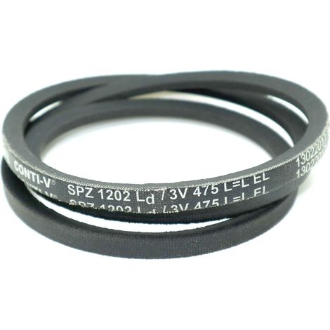 Courroie trapézoidale lisse Contitech Conti V SPZ1202 Ld / 3V475