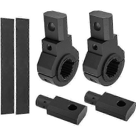 Kit de fixation pour barre lumineuse 2 pièces, tube lumineux de travail universel 28-50 mm, support de montage à pince, rotatif à 360°, convient pour (1/5)