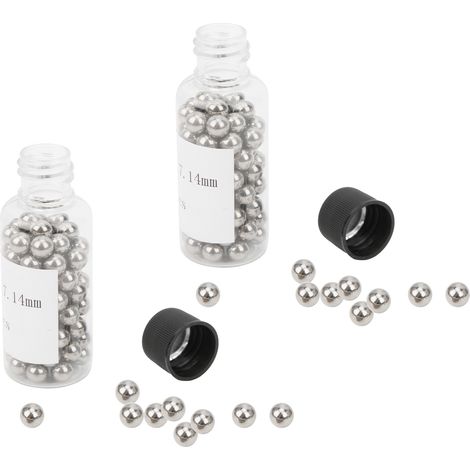 200 billes de haute précision en acier inoxydable G1000 pour applications de peinture industrielle, 7,144 mm (1/5)