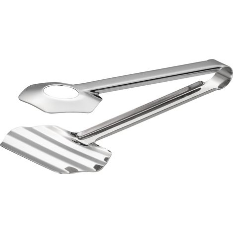 APS Pinza asparagi -TIDLOS, lunghezza totale: 24,5 cm, acciaio inox lucido, dimensioni pala: 7 x 11 cm (1/3)